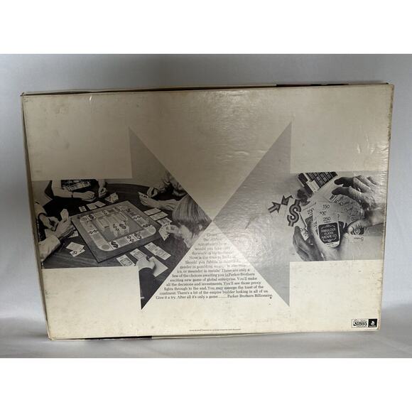 Vintage 1973 "Billionaire" Parker Brothers Game of Global Enterprise - - Picture 3 of 9